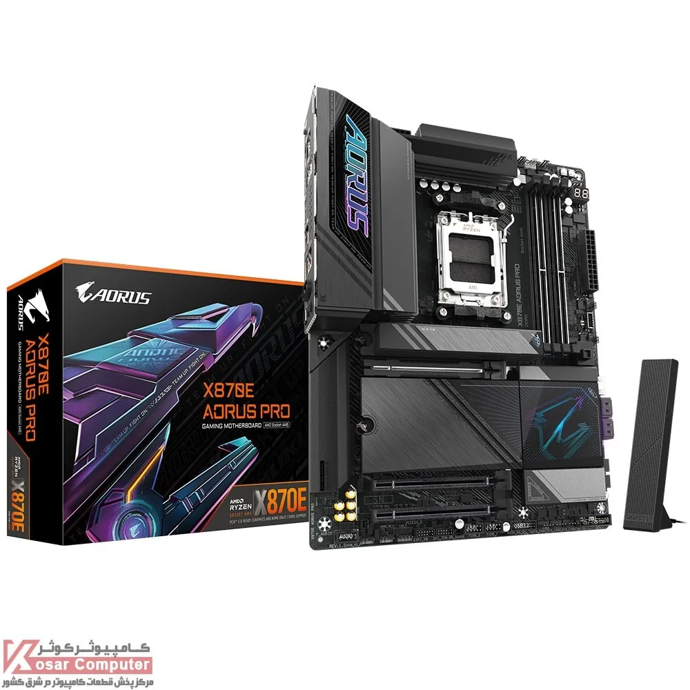 مادربرد گیگابایت X870E AORUS PRO