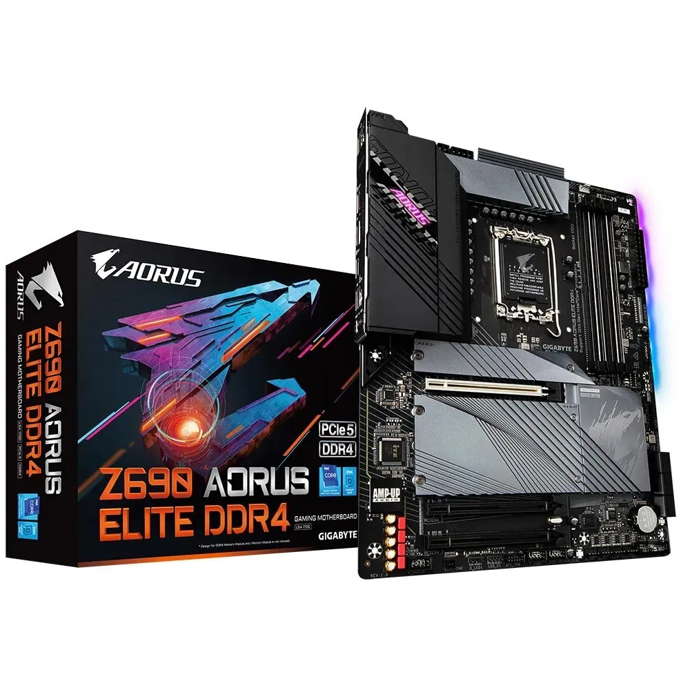 مادربرد گیگابایت Z690 AORUS ELITE با حافظه DDR4