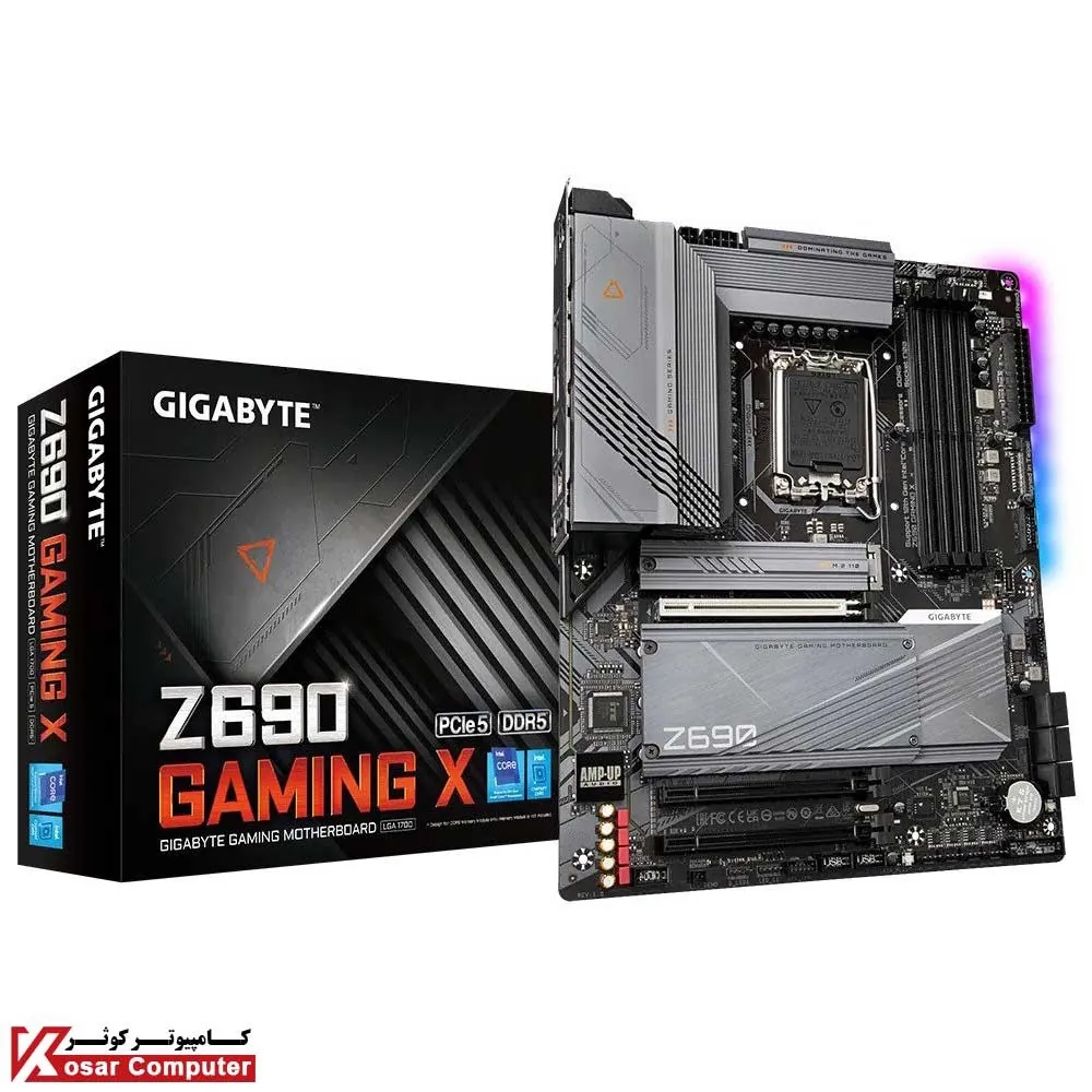 مادربرد گیگابایت Z690 GAMING X DDR5