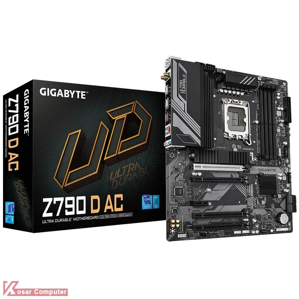 مادربرد وایرلس گیگابایت Z790 D AC DDR5