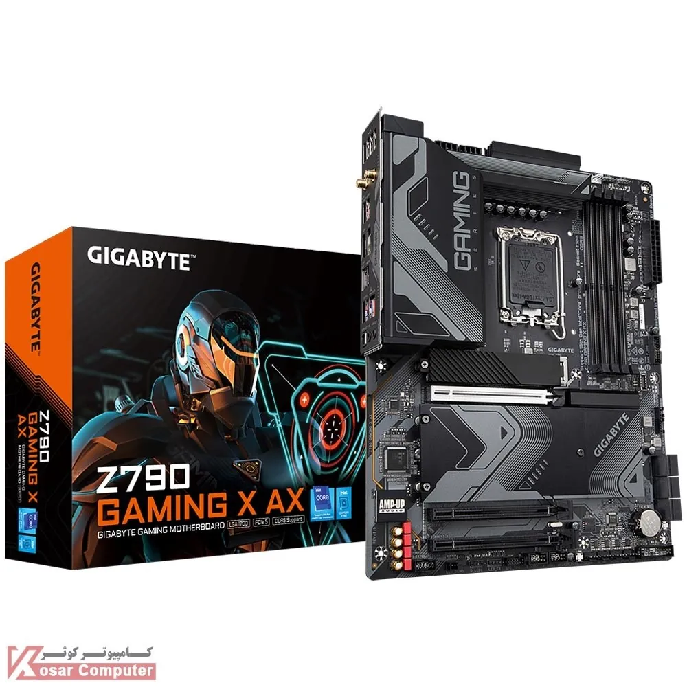مادربرد وایرلس گیگابایت Z790 GAMING X AX DDR5