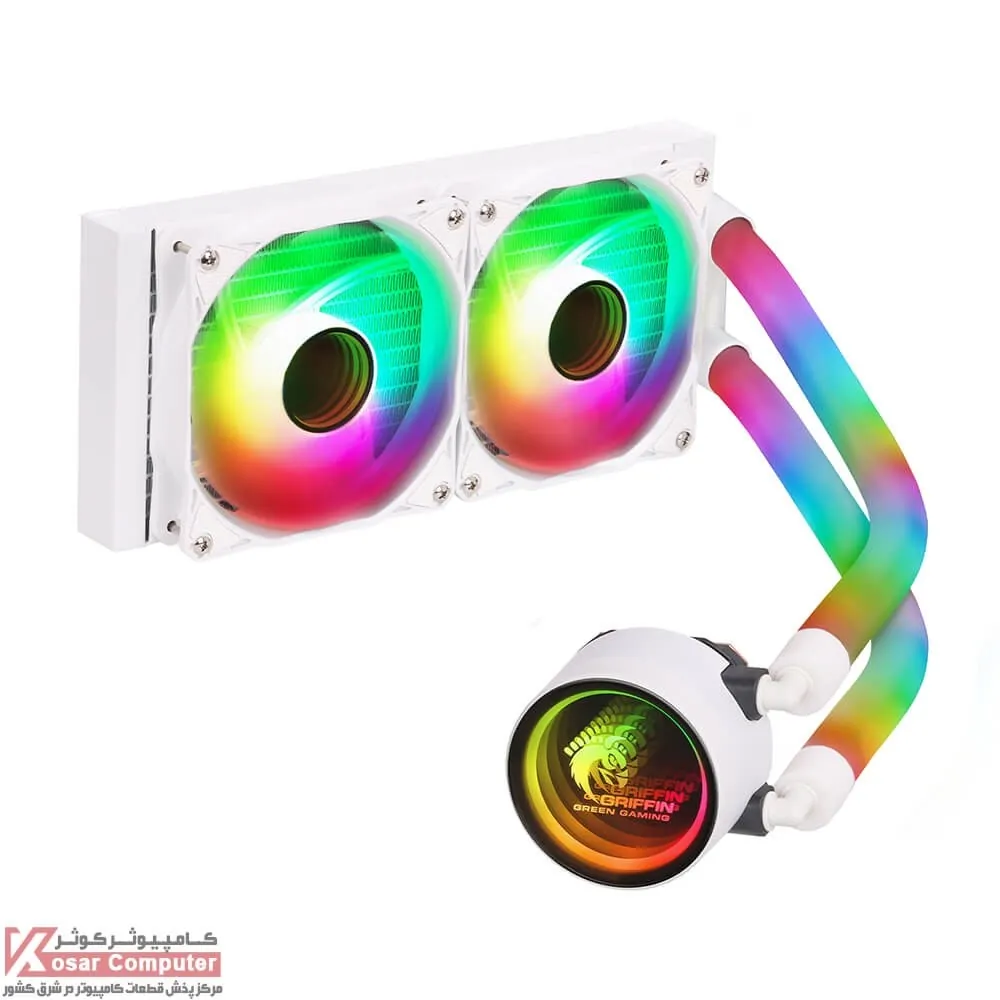 خنک کننده پردازنده گرین GLACIER 240 STREAM-ARGB