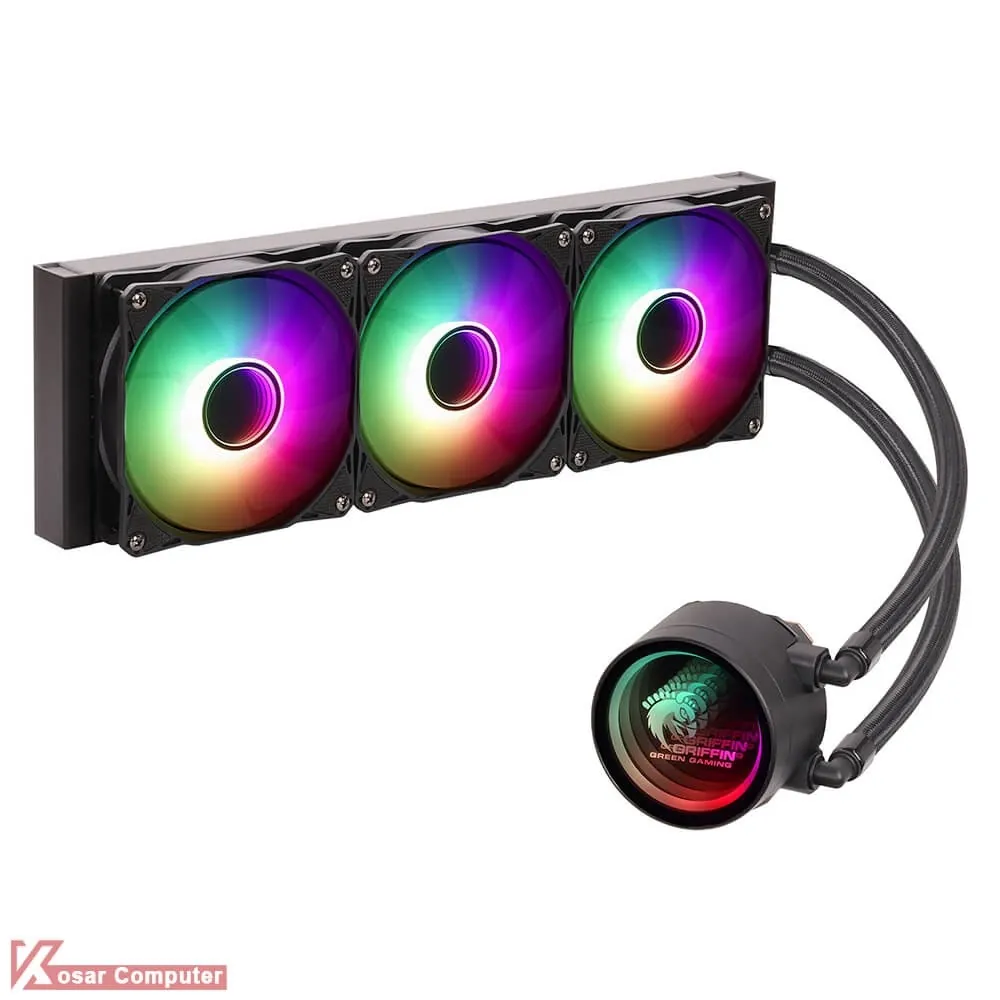 خنک کننده پردازنده گرین GLACIER 360 ECO-ARGB