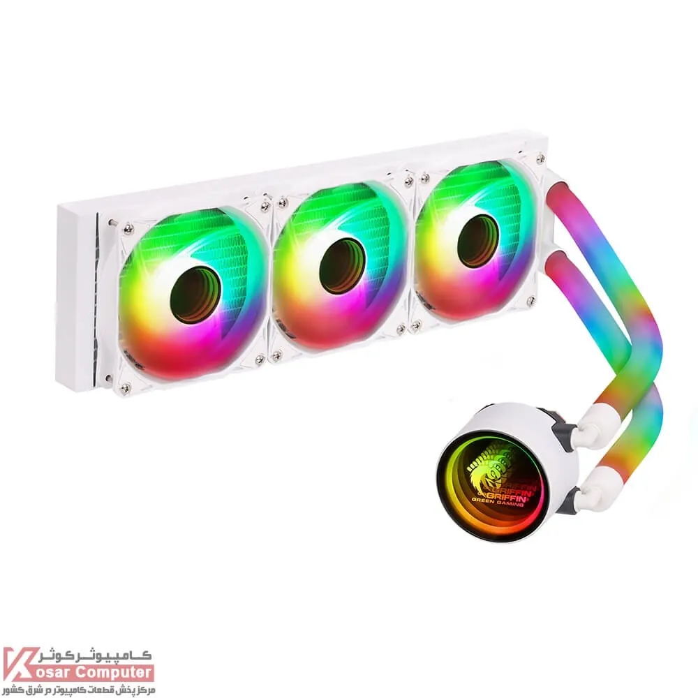 خنک کننده پردازنده گرین GLACIER 360 STREAM-ARGB