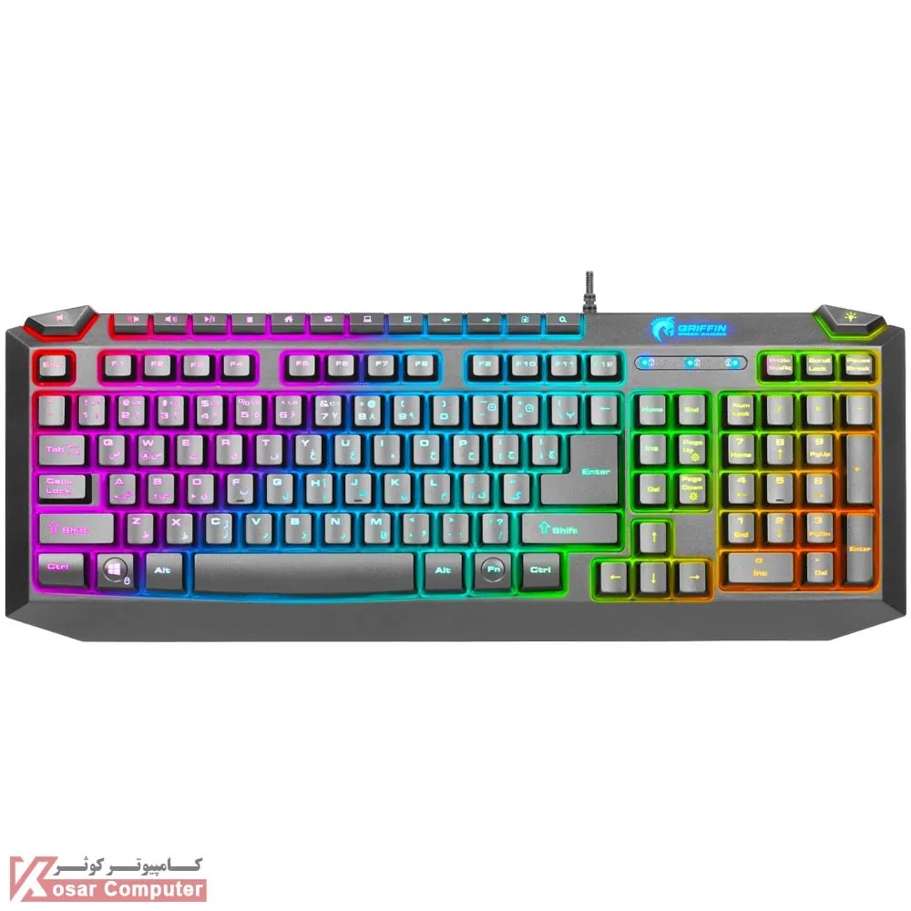 کیبورد باسیم گرین GK701 RGB