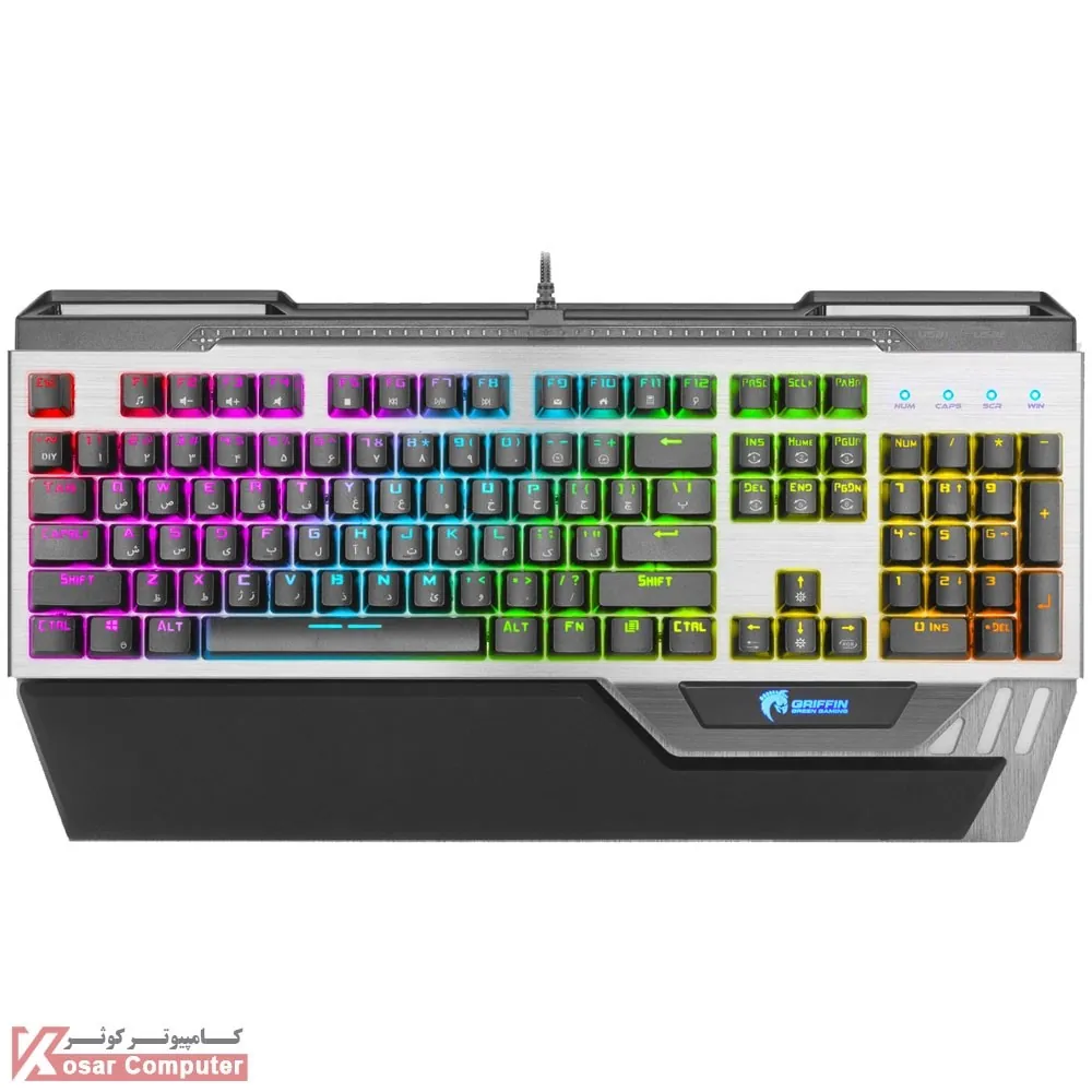 کیبورد مکانیکال گرین GK803 RGB