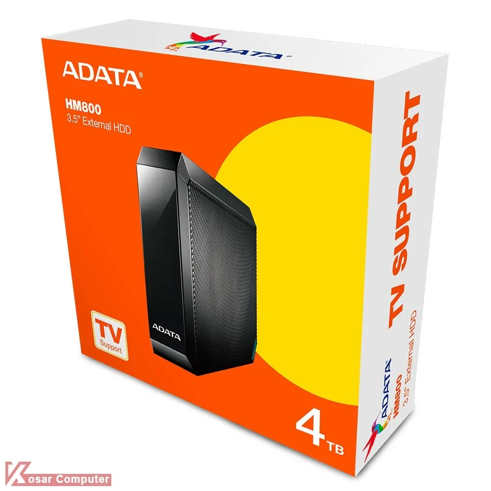 هارد اکسترنال ای دیتا 4 ترابایت مدل HM800