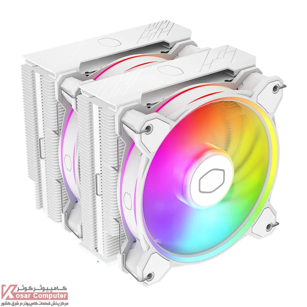 خنک کننده پردازنده کولر مستر Hyper 622 Halo White