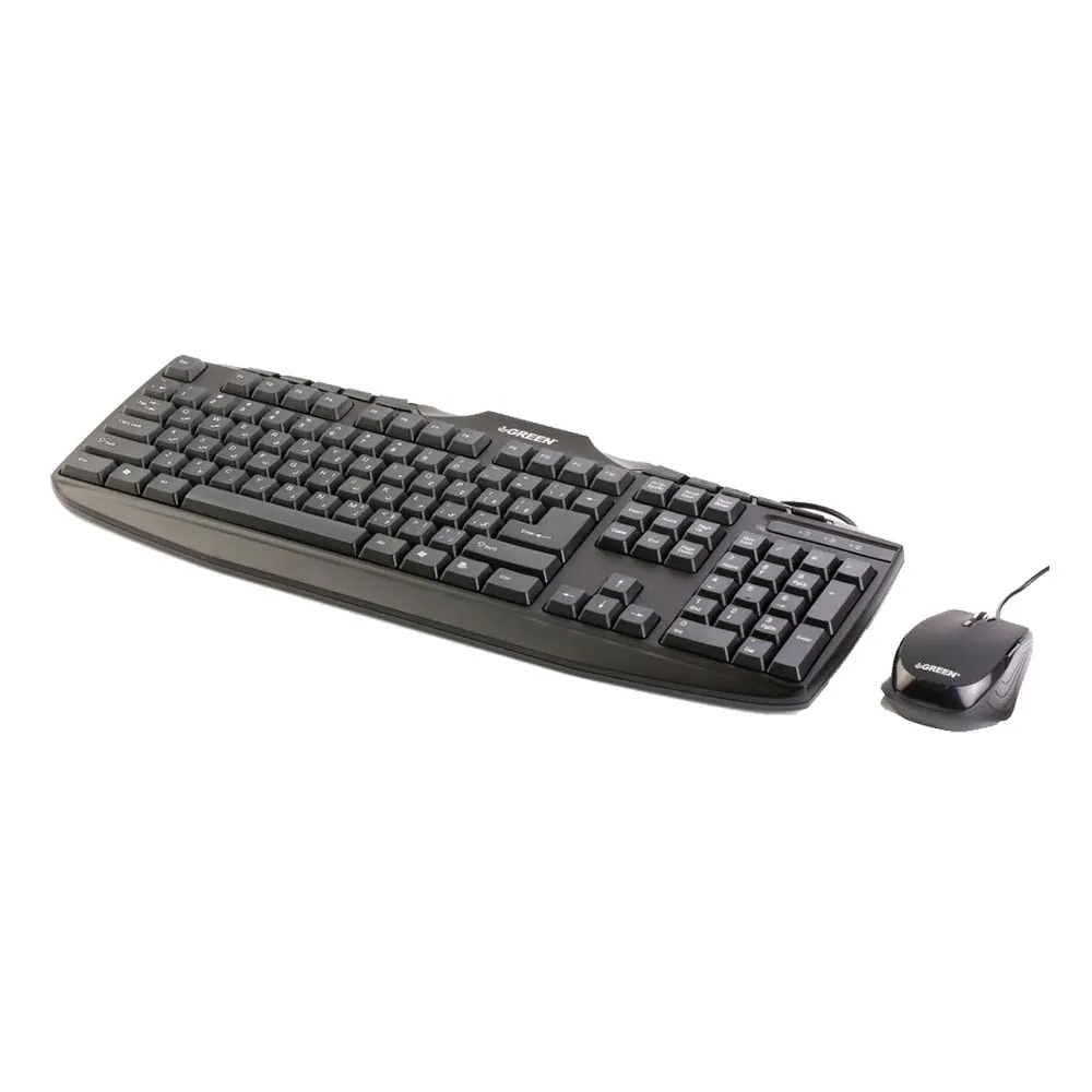 کیبورد و ماوس باسیم گرین GKM305