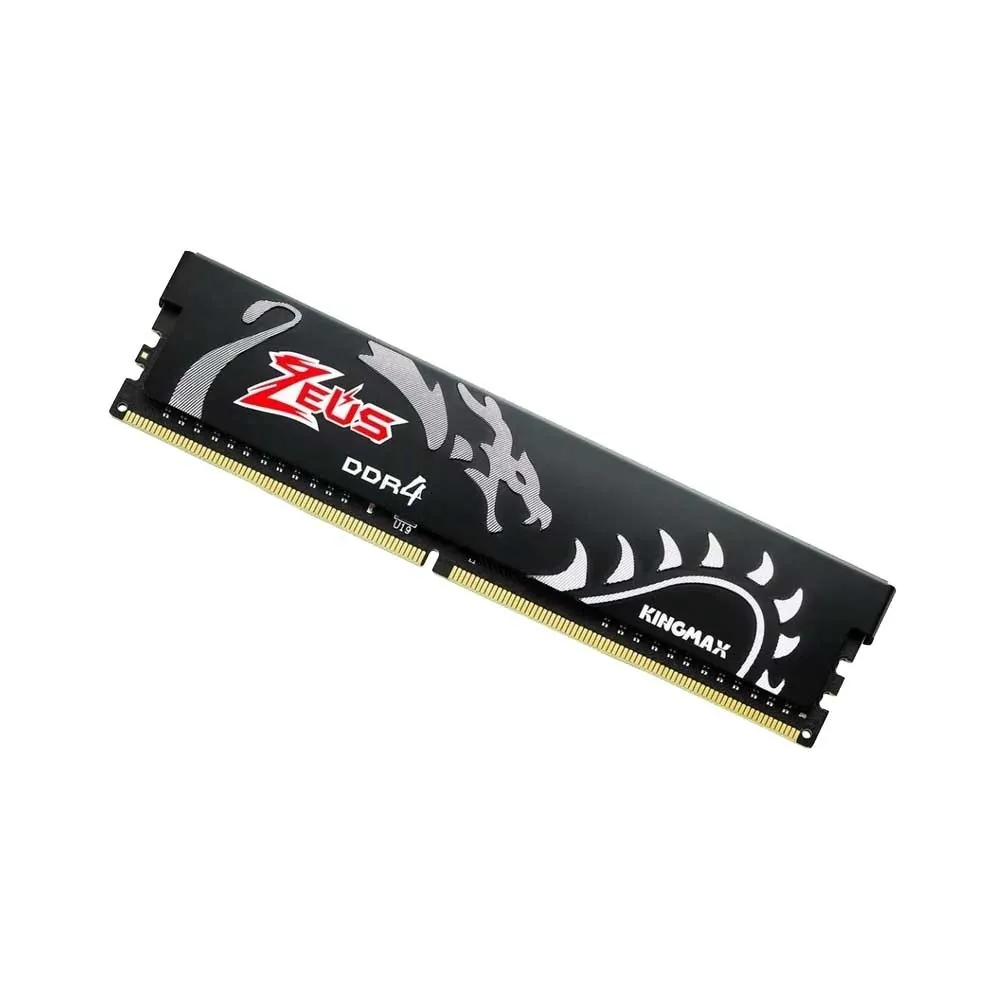 رم کینگ مکس گیمینگ 8 گیگابایت DDR4 CL17 باس 3000 مدل Zeus Dragon