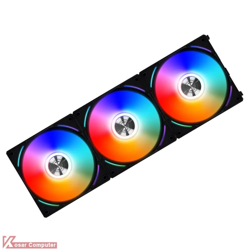 فن کیس لیان لی مدل UNI FAN AL 120 - 3 IN 1