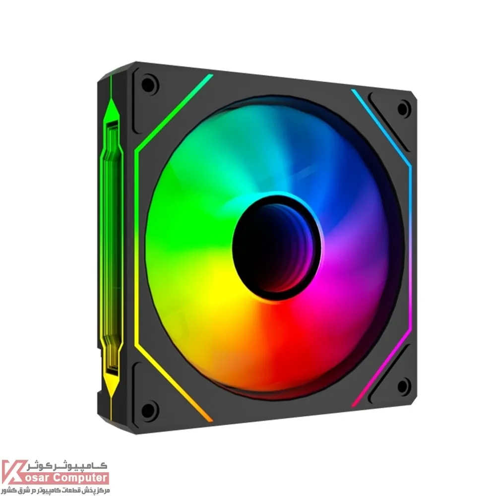 فن کیس لاجی کی مدل F125 ARGB