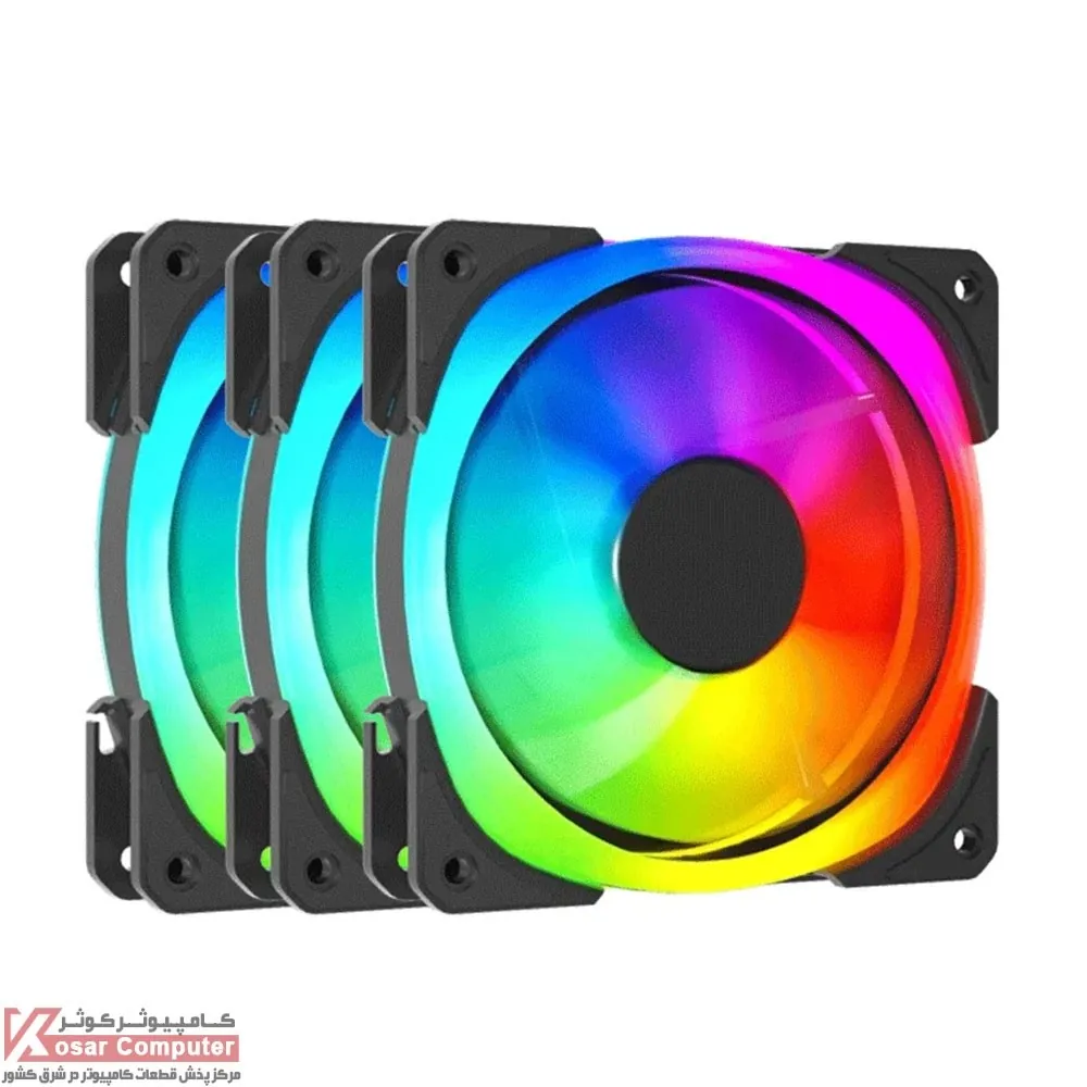 فن کیس لاجی کی مدل F323 ARGB