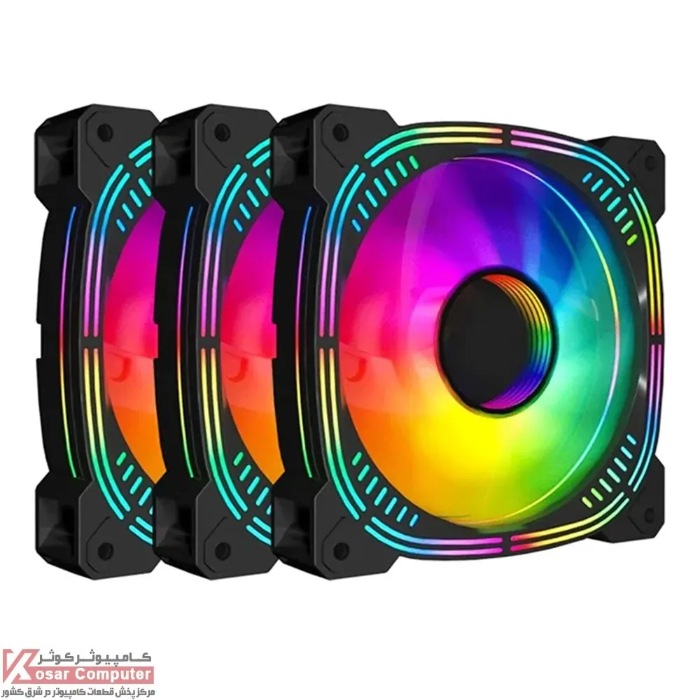 فن کیس لاجی کی مدل F326 ARGB