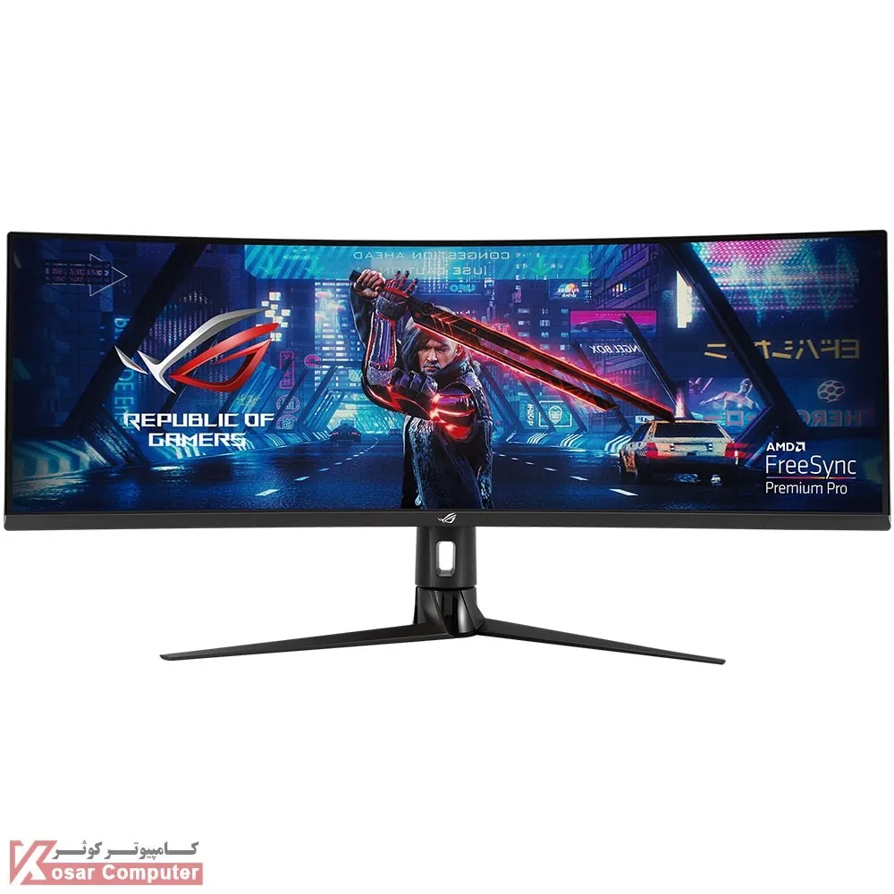 مانیتور منحنی ایسوس ROG Strix XG49VQ سایز 49 اینچ