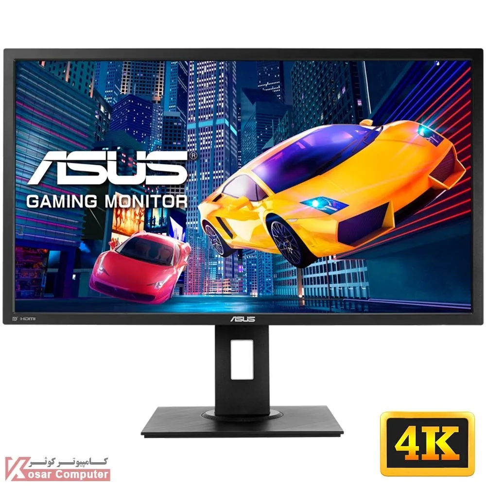 مانیتور گیمینگ 4k ایسوس VP28UQGL سایز 28 اینچ