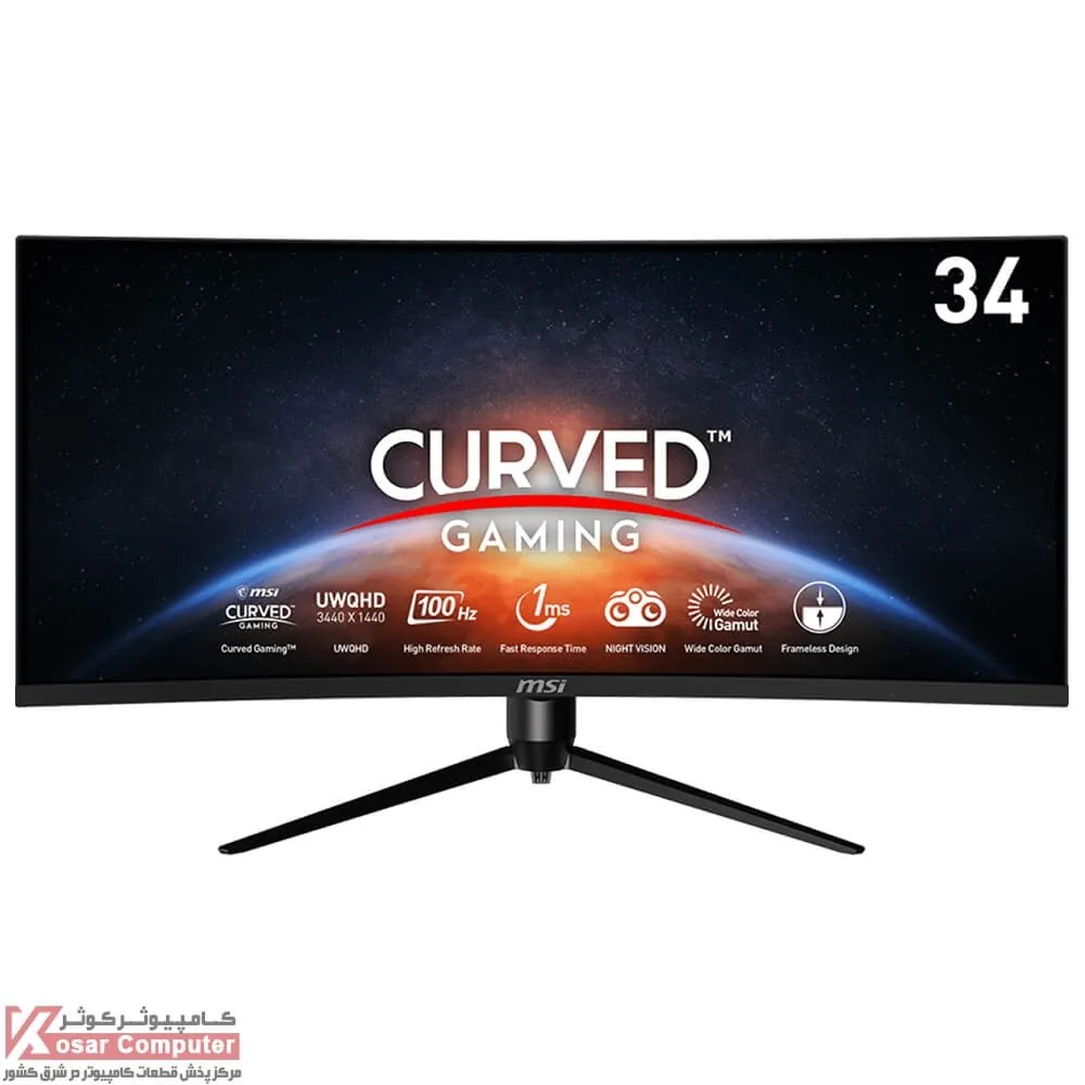 مانیتور منحنی ام اس آی MAG342CQPV