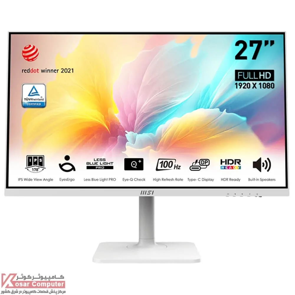 مانیتور سفید ام اس آی Modern MD2712PW