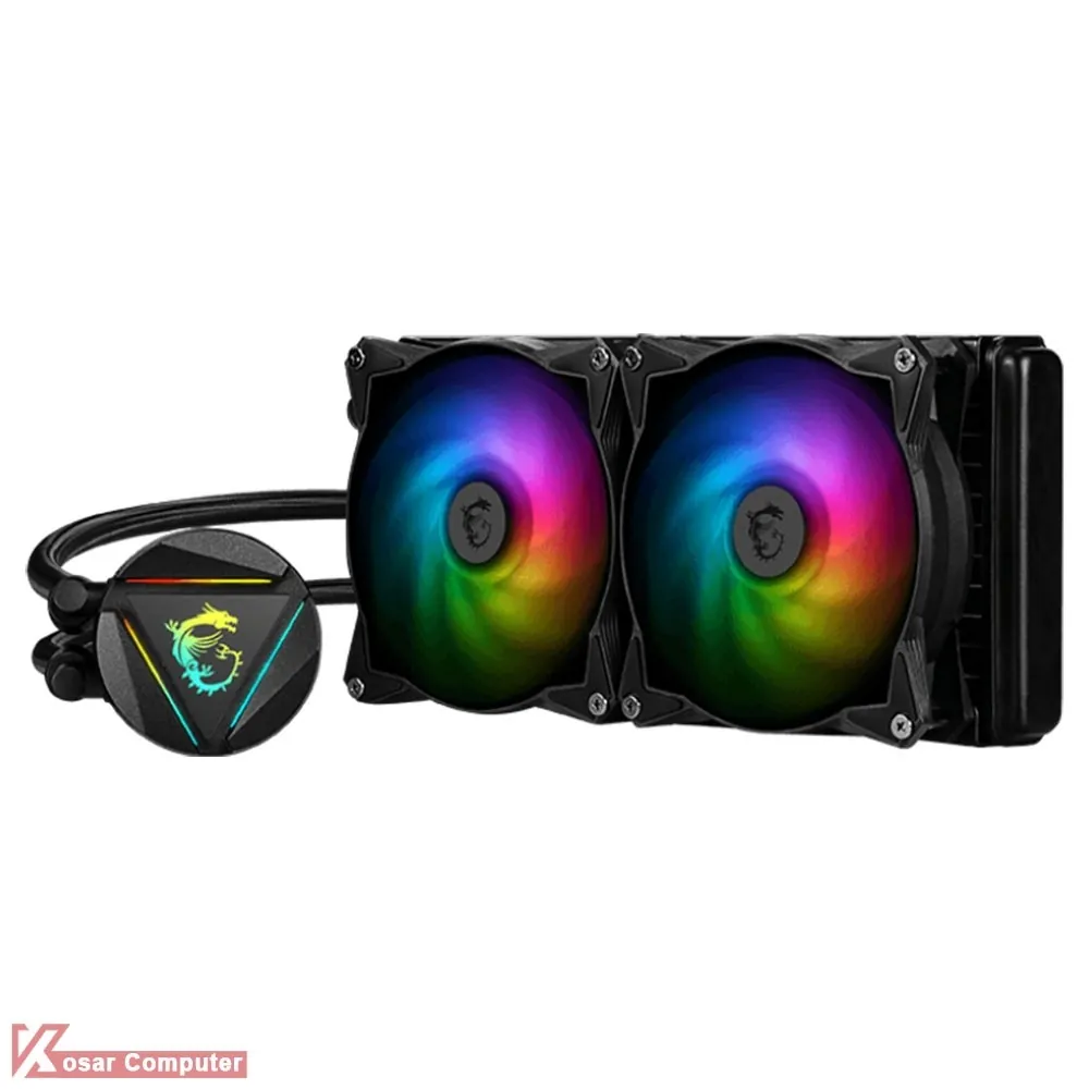 خنک کننده مایع پردازنده ام اس آی MAG CORELIQUID 240R V2