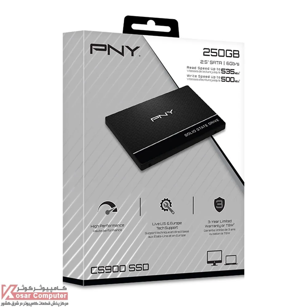 اس اس دی پی ان وای 250 گیگابایت مدل CS900