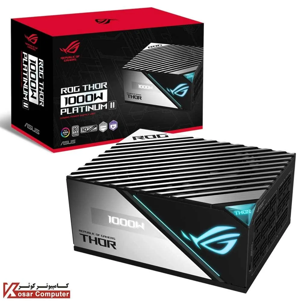 پاور ایسوس مدل ROG Thor 1000W Platinum II Full Modular