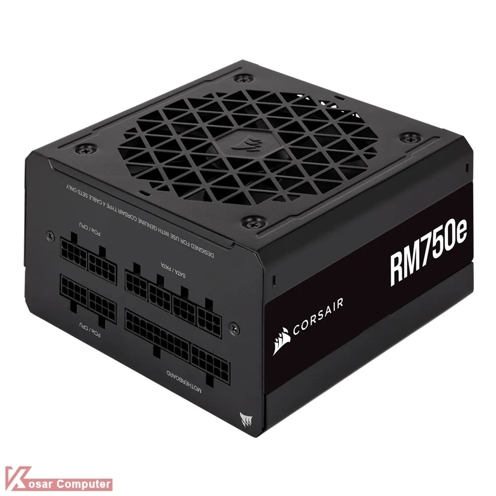 پاور کورسیر فول ماژولار 750 وات مدل RM750e
