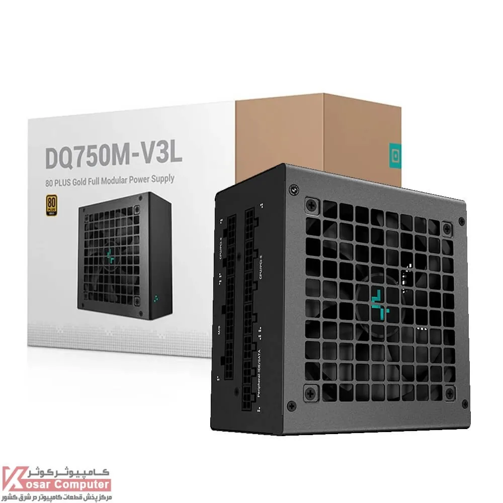 پاور دیپ کول 750 وات مدل DQ750M V3L