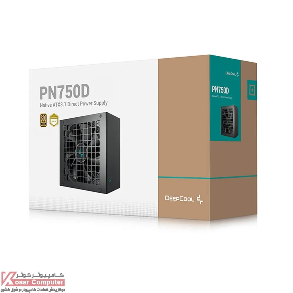 پاور دیپ کول 750 وات مدل PN750D ATX 3.1