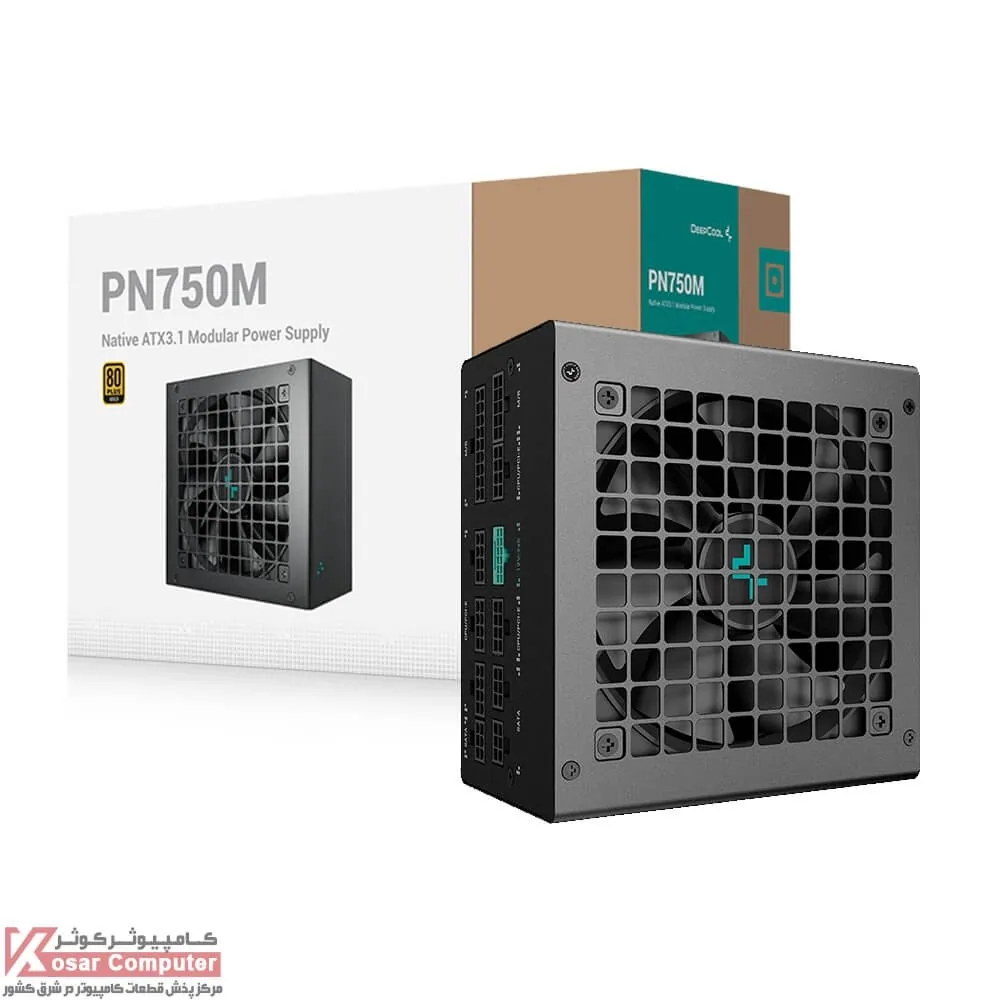 پاور دیپ کول 750 وات مدل PN750M ATX 3.1