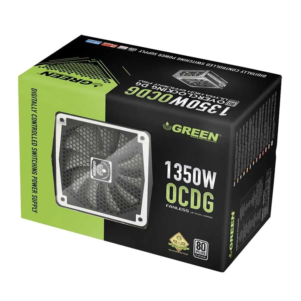 پاور گرین 1350 وات فول ماژولار مدل GP1350B-OCDG
