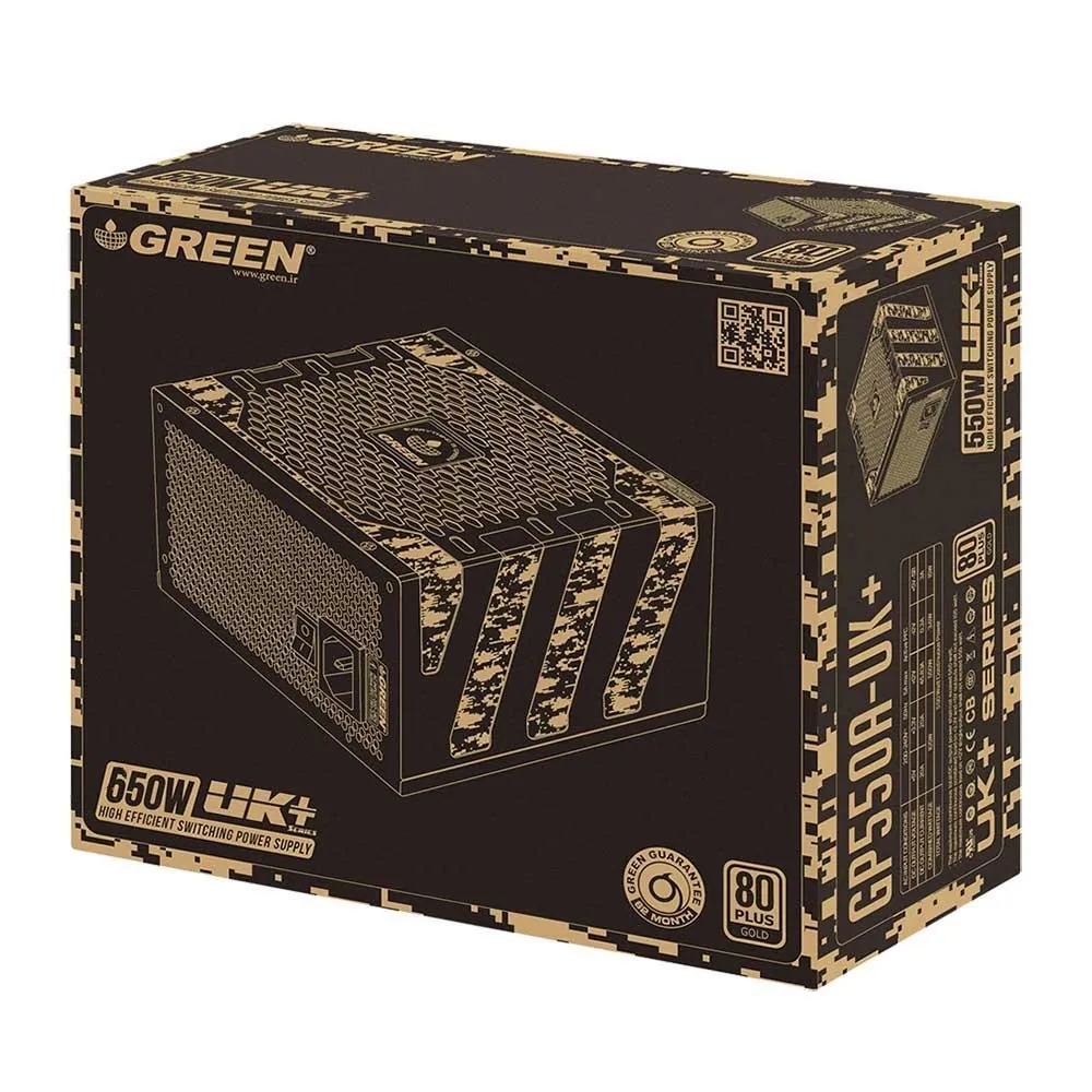 پاور گرین 650 وات مدل GP650A-UK Plus