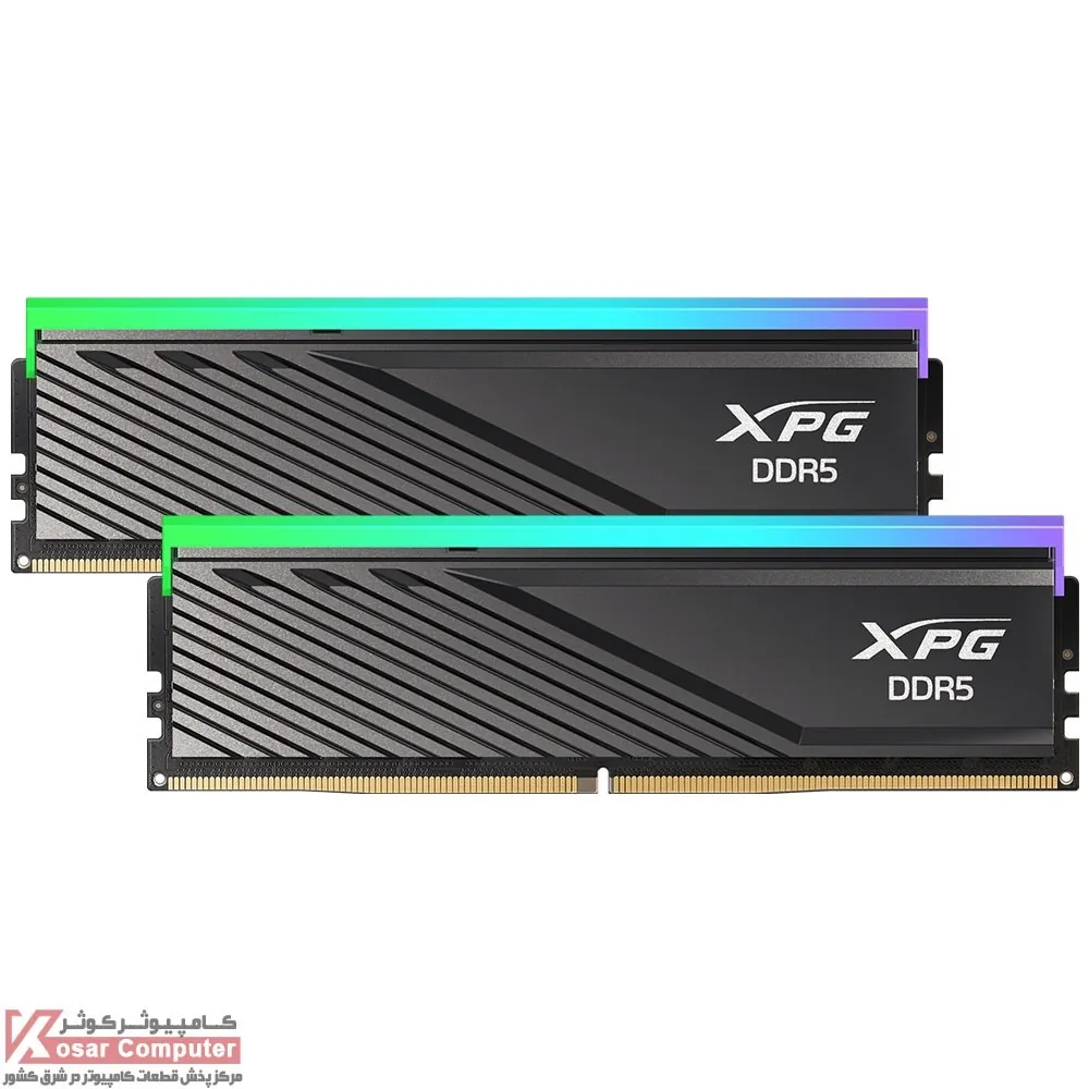 رم ای دیتا 32 گیگابایت 6000 مگاهرتز LANCER BLADE RGB BLACK