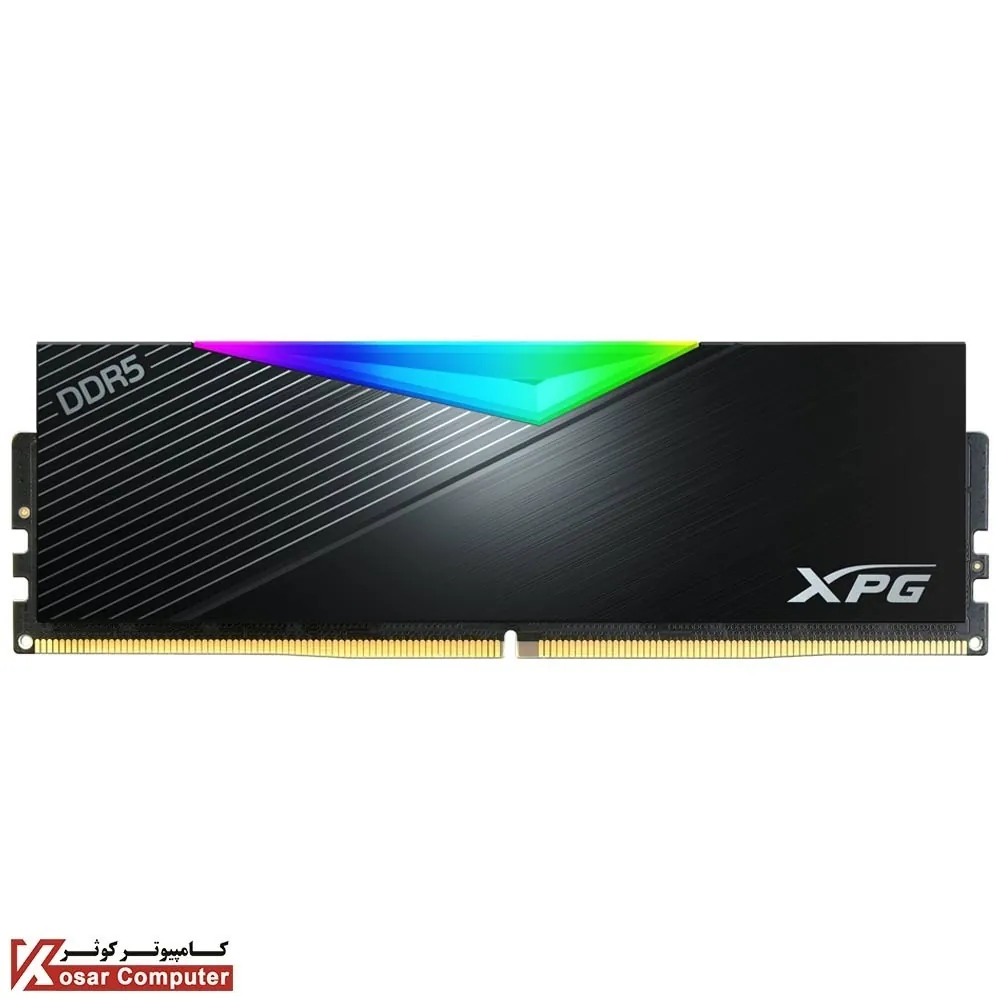 رم ای دیتا 16 گیگابایت DDR5 CL40 باس 6000 مدل LANCER RGB