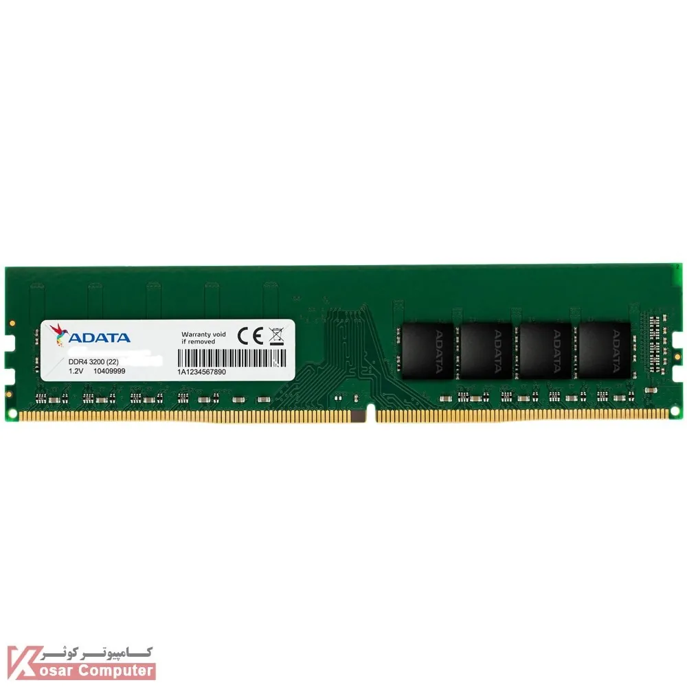 رم ای دیتا 16 گیگابایت DDR4 CL22 باس 3200 مدل Premier