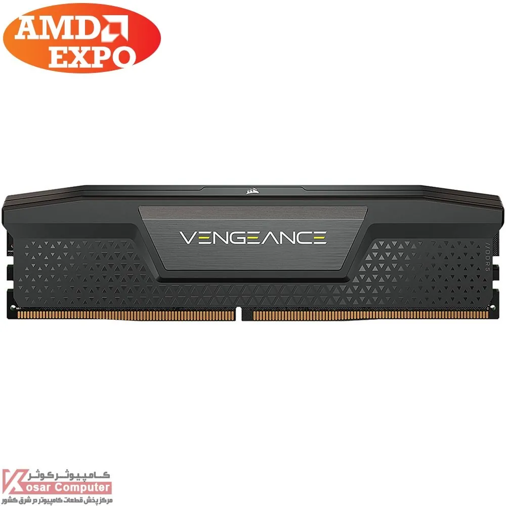 رم کورسیر 16 گیگابایت (1×16) تک کانال DDR5 5200 مدل Vengeance CL40 AMD EXPO