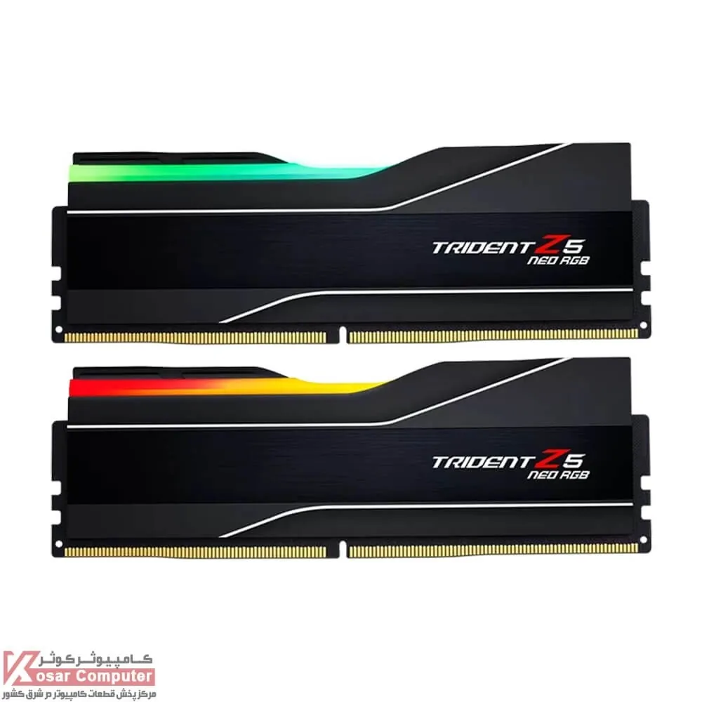 رم جی اسکیل 64 گیگابایت DDR5 CL30 باس 6000 مدل Trident Z5 NEO RGB