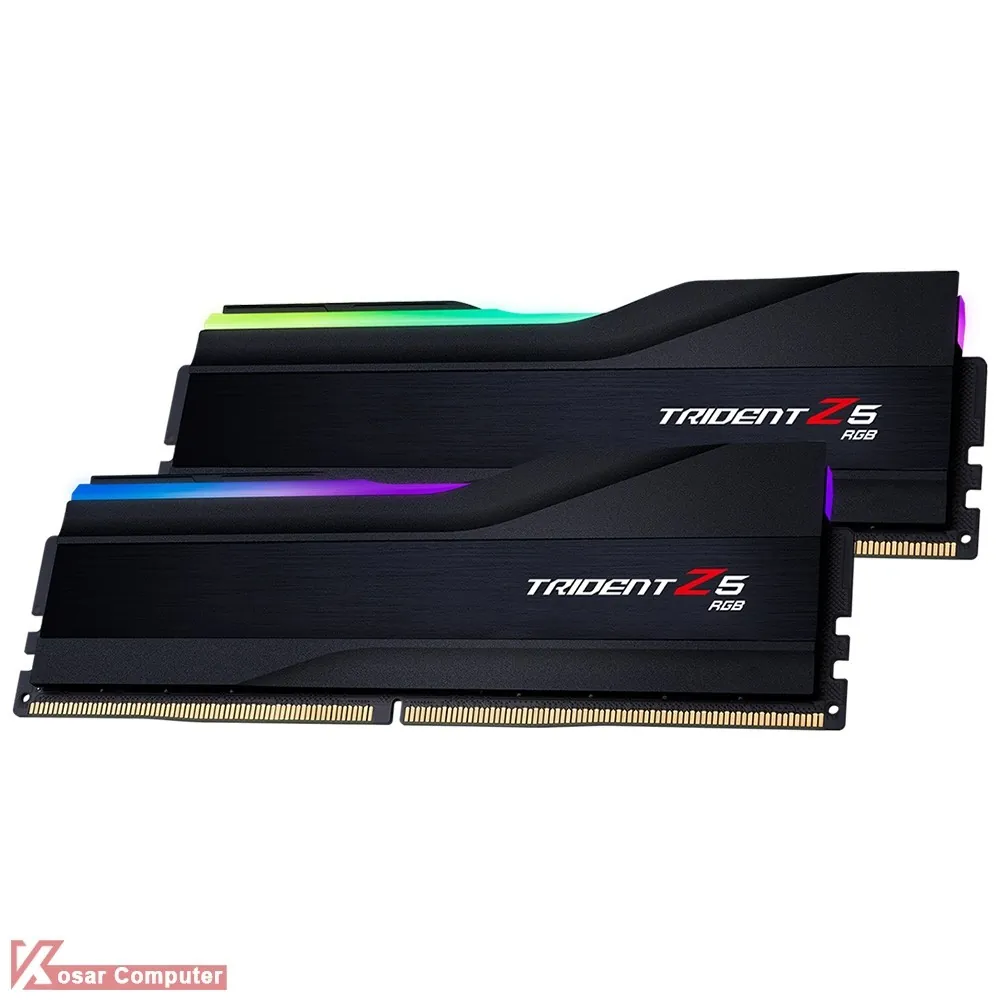 رم جی اسکیل 64 گیگابایت DDR5 CL30 باس 6000 مدل Trident Z5 RGB