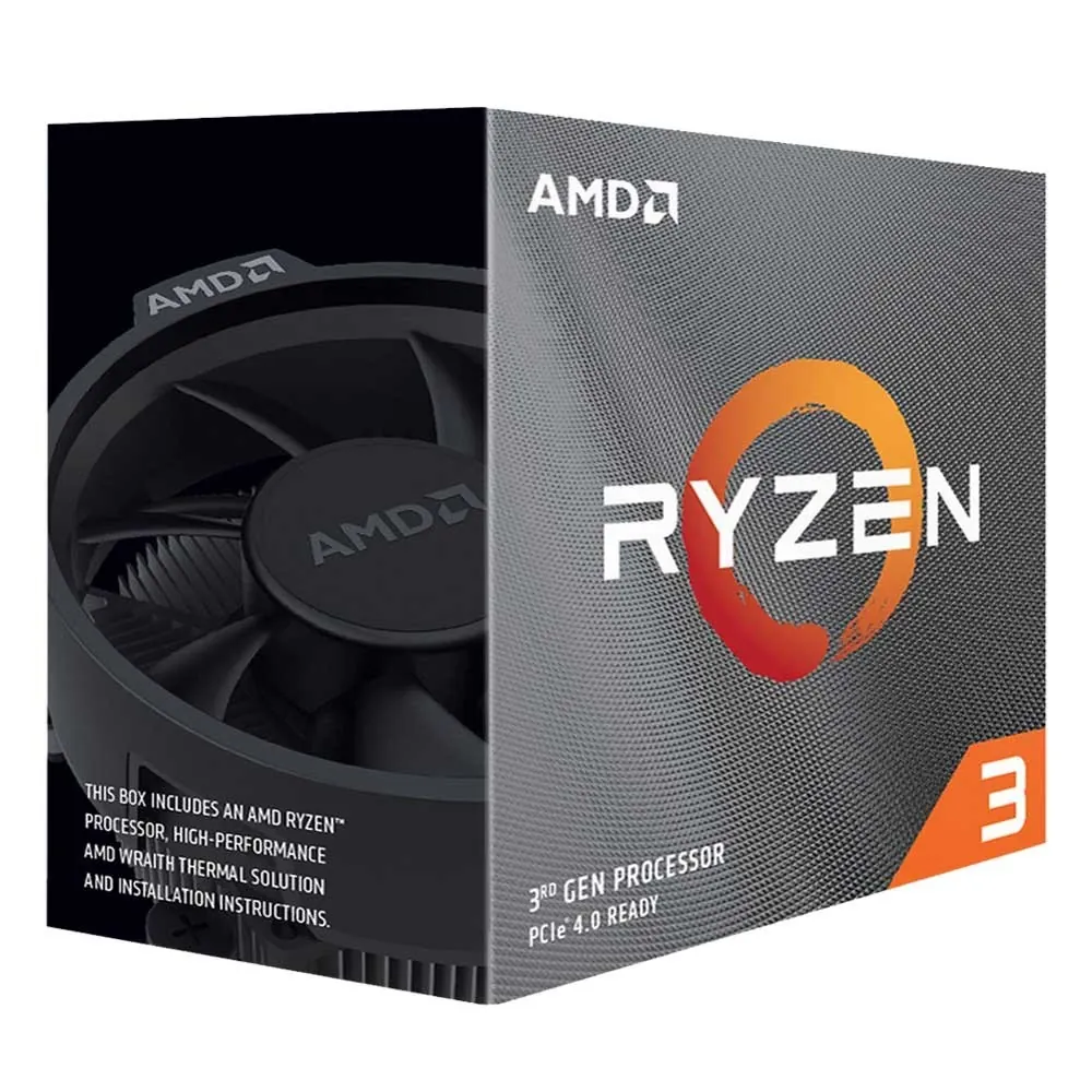 پردازنده ای ام دی RYZEN 3 3100 باکس اورجینال