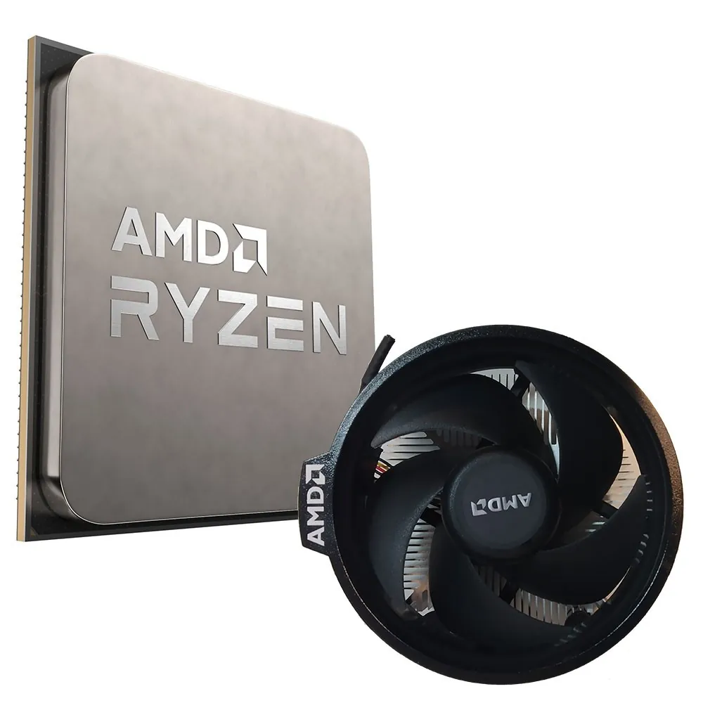 پردازنده ای ام دی RYZEN 5 5600X همراه با فن اورجینال