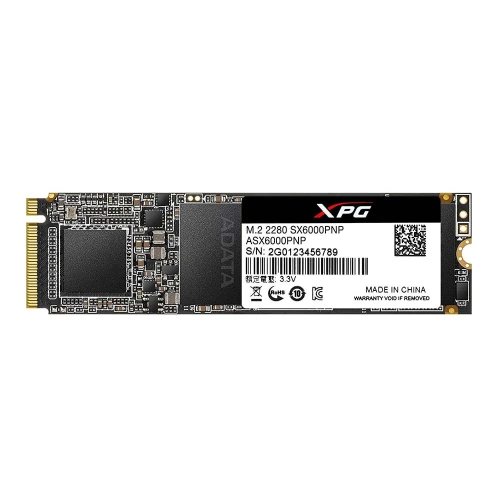اس اس دی ای دیتا 2 ترابایت مدل XPG SX6000 PRO M.2 NVME