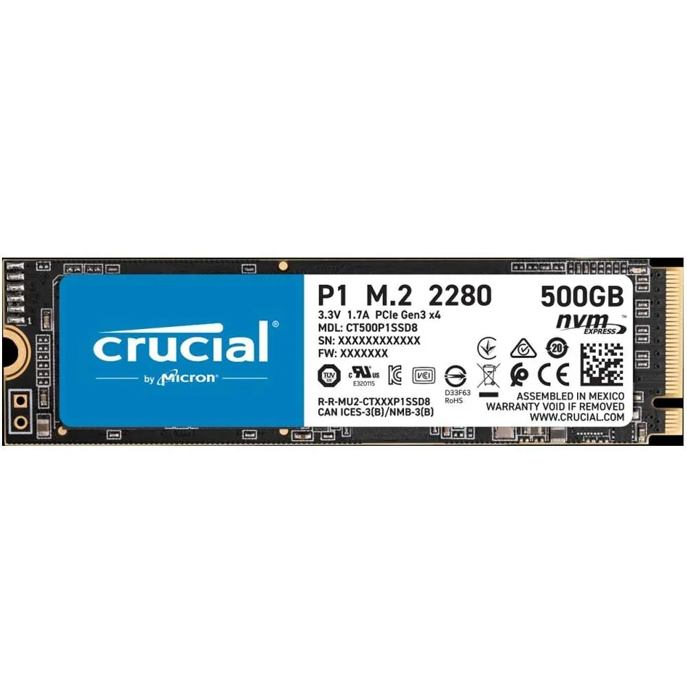 اس اس دی کروشیال 1 ترابایت مدل P1 M.2 NVME