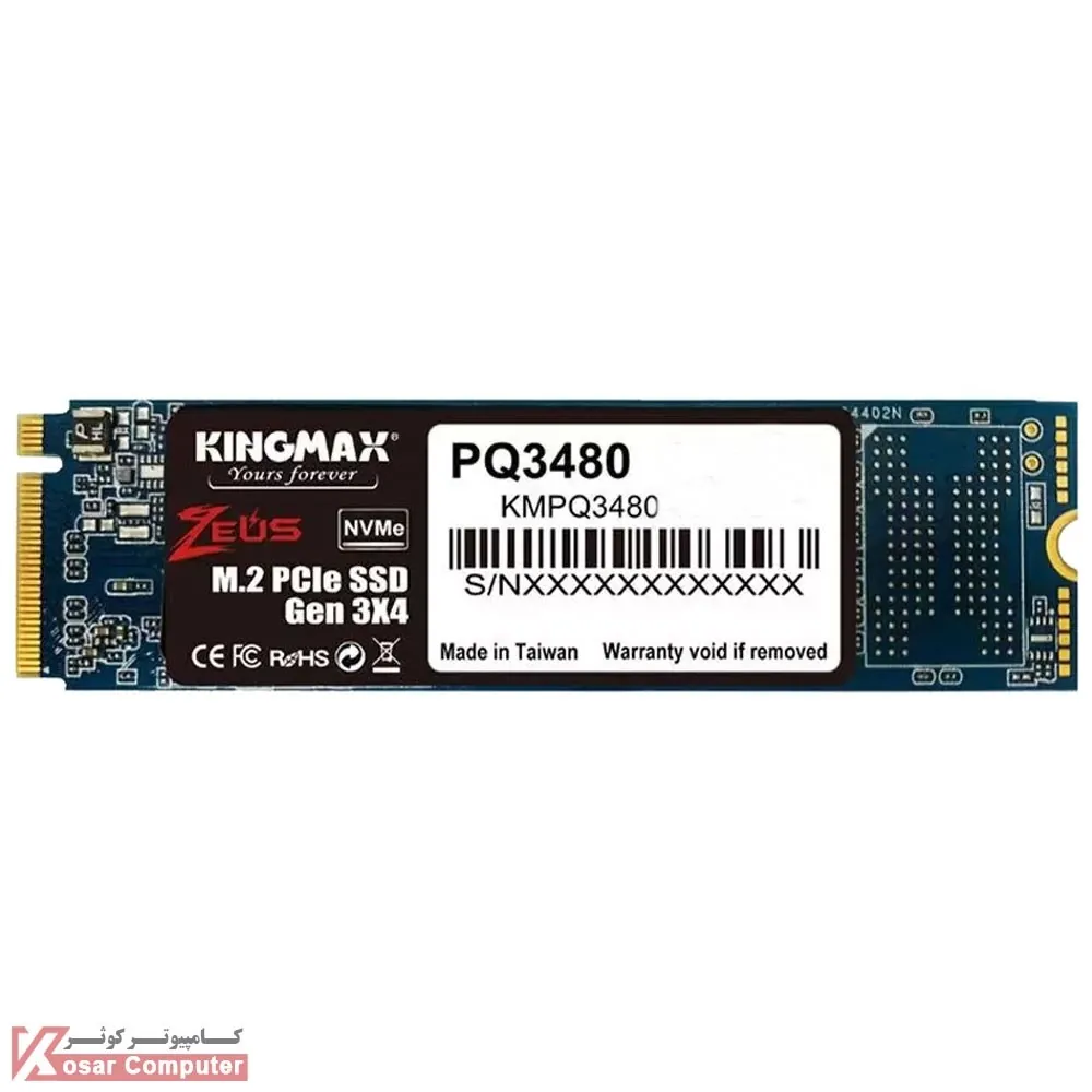 اس اس دی کینگ مکس 128 گیگابایت مدل PQ3480 M.2 NVME