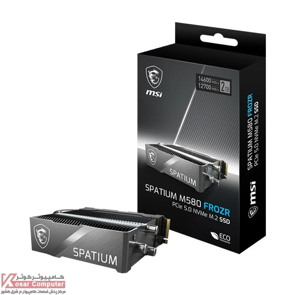 اس اس دی ام اس آی 2 ترابایت SPATIUM M580 PCIe 5.0 NVMe FROZR