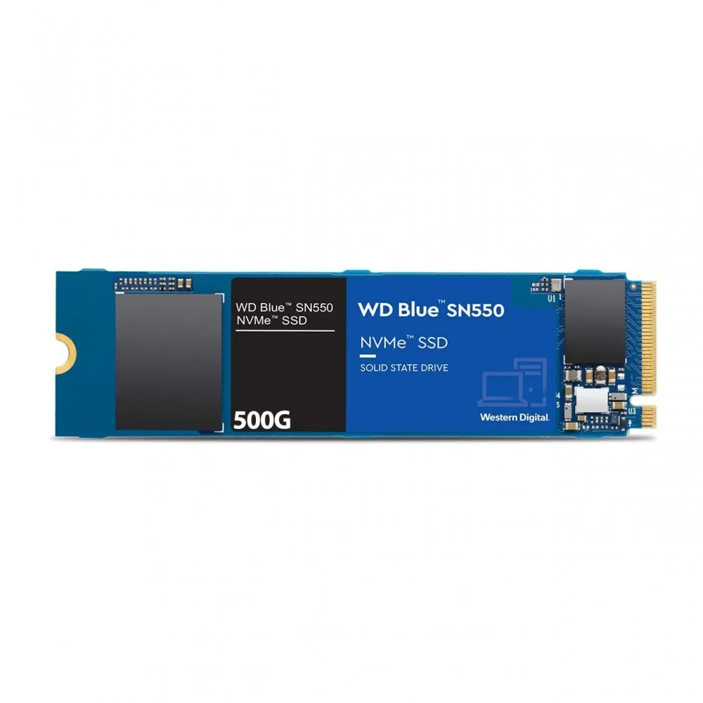 اس اس دی وسترن دیجیتال 500 گیگابایت مدل SN550 M.2 NVMe