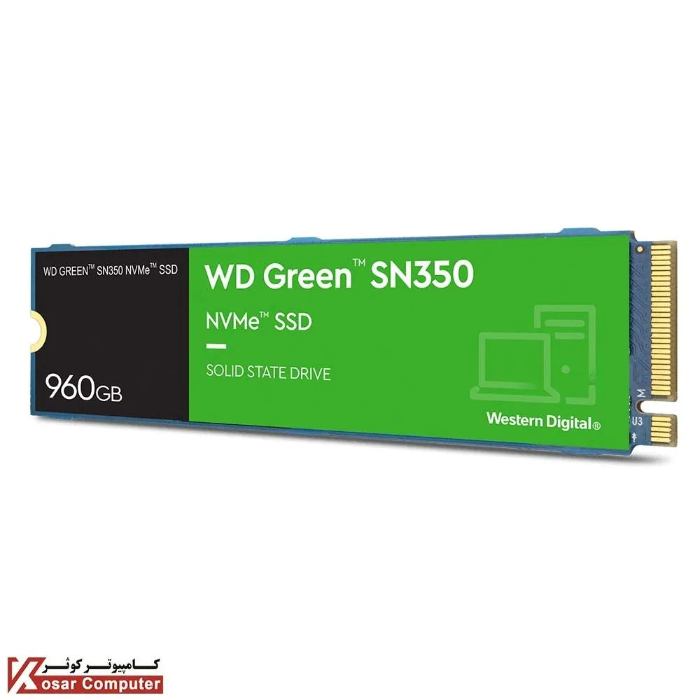 اس اس دی وسترن دیجیتال 960 گیگابایت مدل NVMe M.2 GREEN SN350