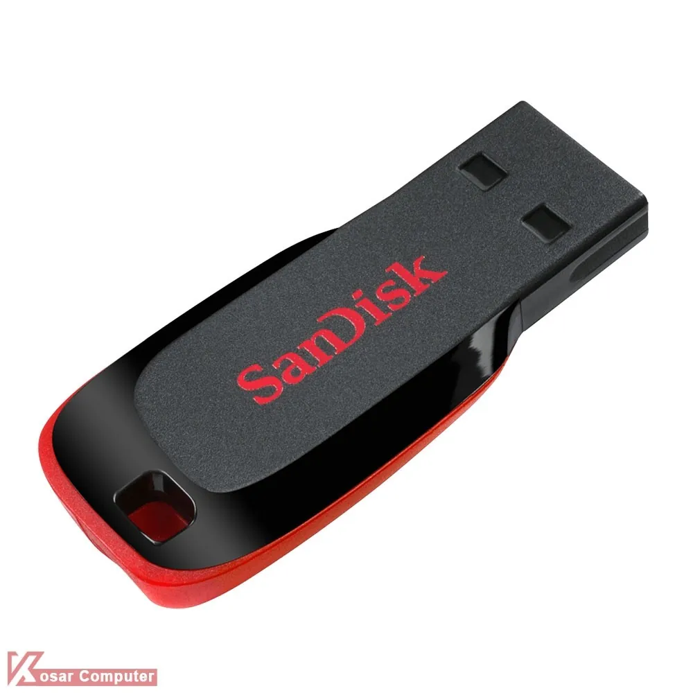 فلش مموری سن دیسک 32 گیگابایت مدل SANDISK CRUZER BLADE USB 2.0