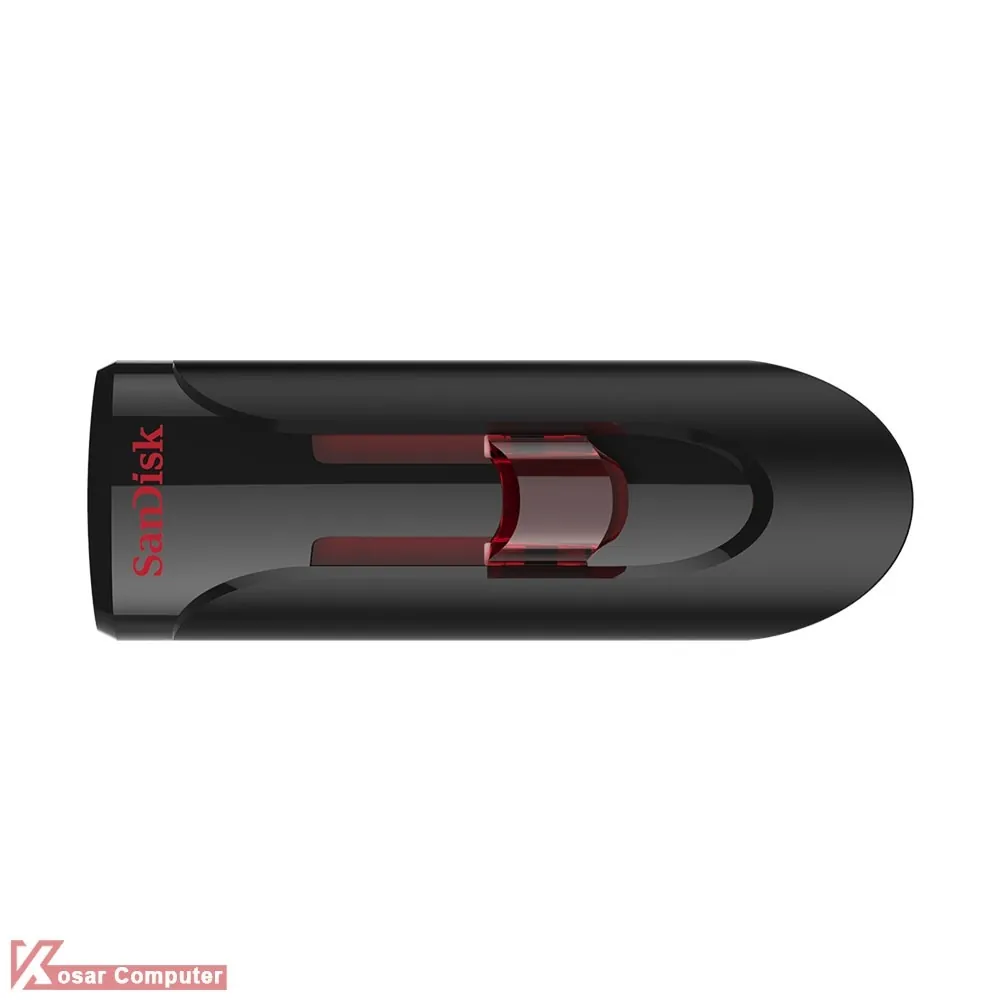 فلش مموری سن دیسک 128 گیگابایت مدل SANDISK CRUZER GLIDE USB 3.0