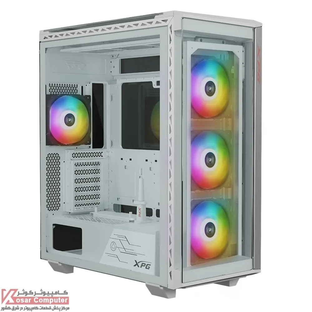 کیس ایکس پی جی مدل XPG BATTLECRUISER II WHITE