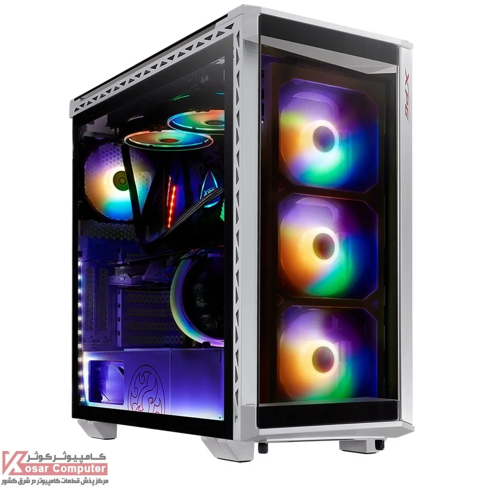 کیس ایکس پی جی مدل XPG BATTLECRUISER WHITE