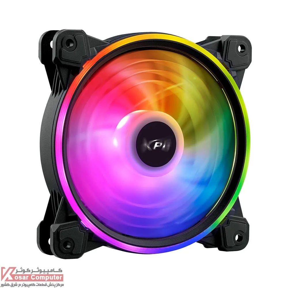 فن کیس ایکس پی جی HURRICANE 120 ARGB PWM